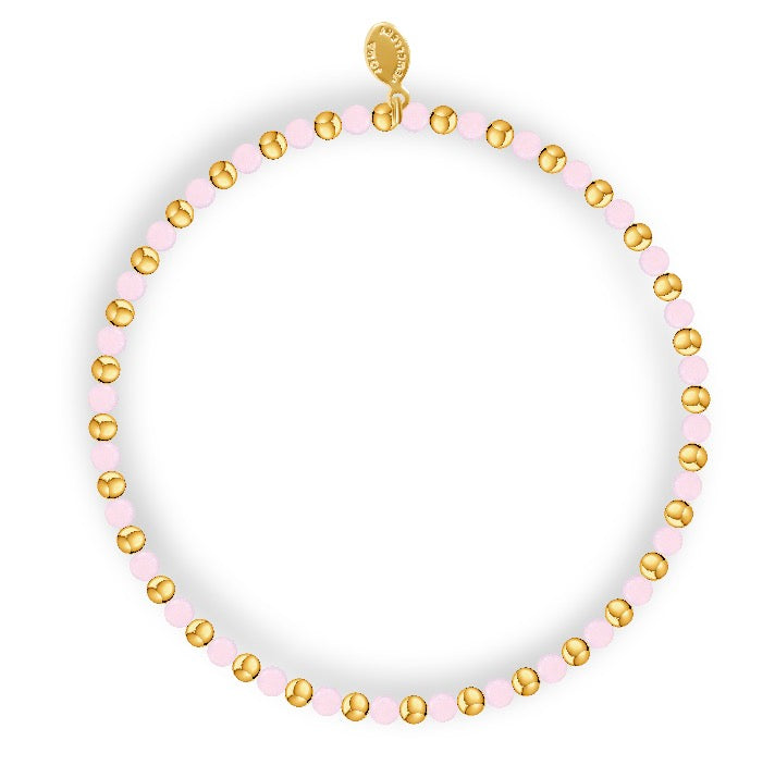 Joma Jewellery Design Bar Rose Alternate Gold Bracelet