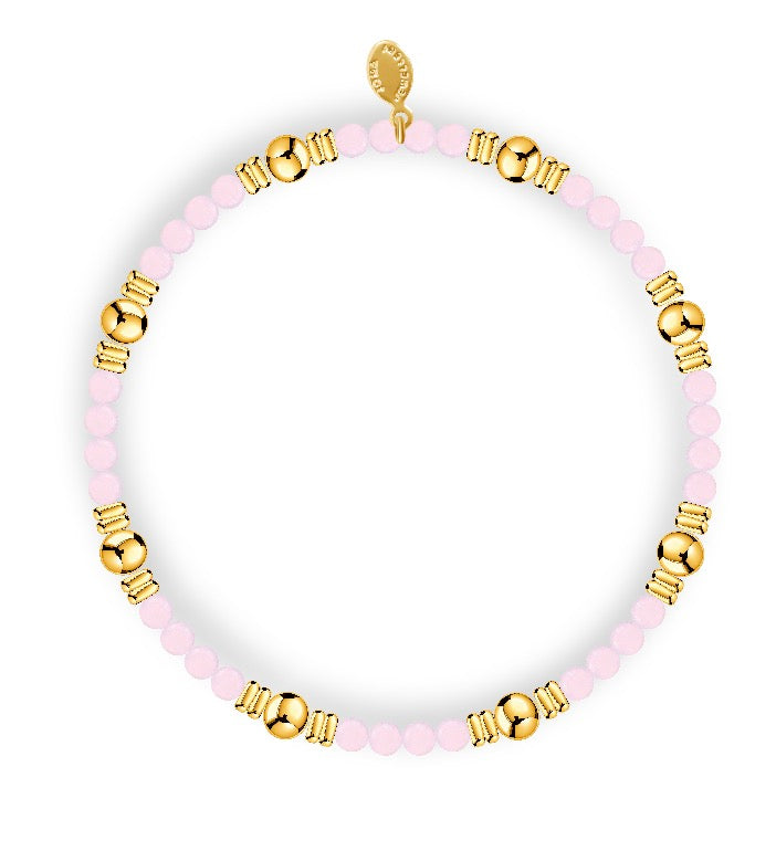 Joma Jewellery Design Bar Rose Large Gold Bracelet