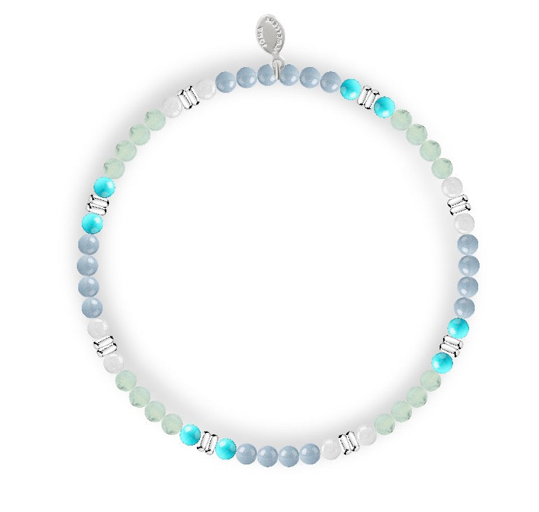 Joma Jewellery Design Bar Ocean Silver Plated Bracelet