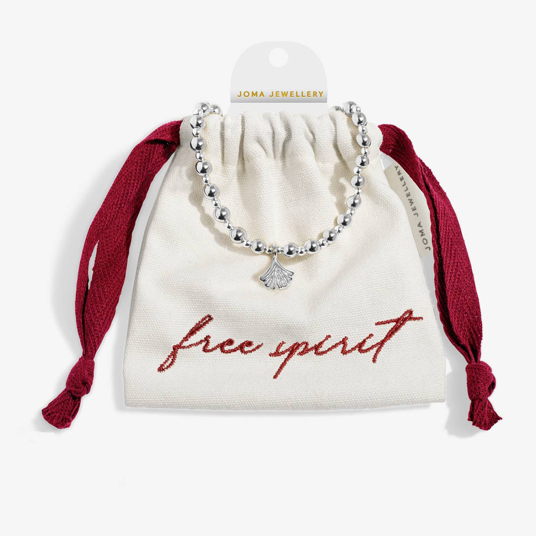 Joma Jewellery Words To Treasure Free Spirit Silver Plated Bracelet