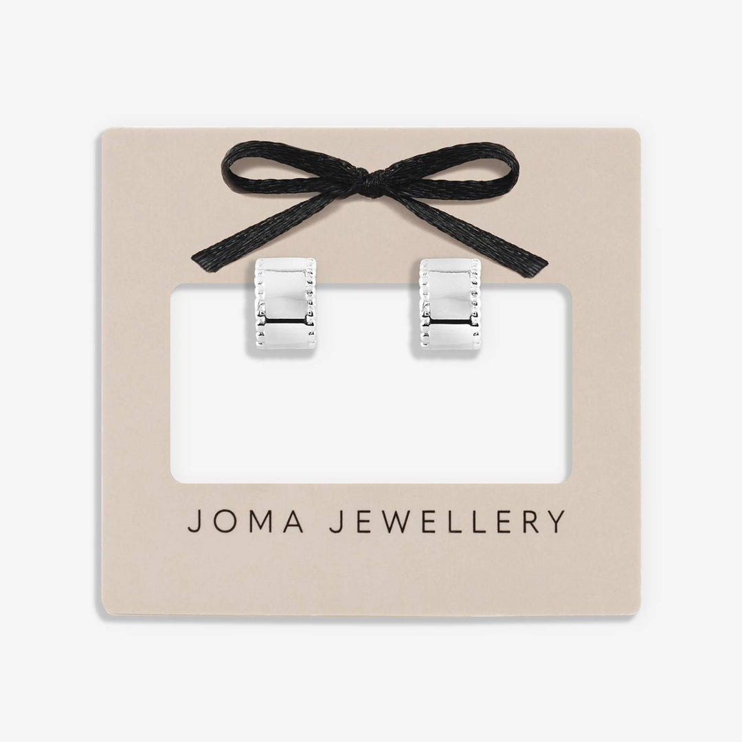 Joma Jewellery Classic Collection Silver Plated Hoop Earrings