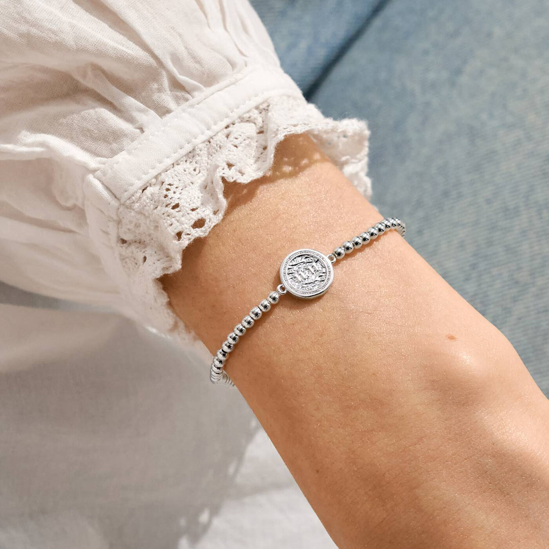 Joma Jewellery A Little 11:11 Make A Wish Silver Plated Bracelet