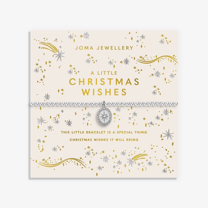 Joma Jewellery Christmas A Little Christmas Wishes Silver Plated Bracelet