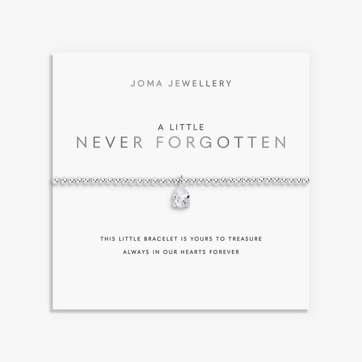 Joma Jewellery A Little Never Forgotten Silver Plated Bracelet