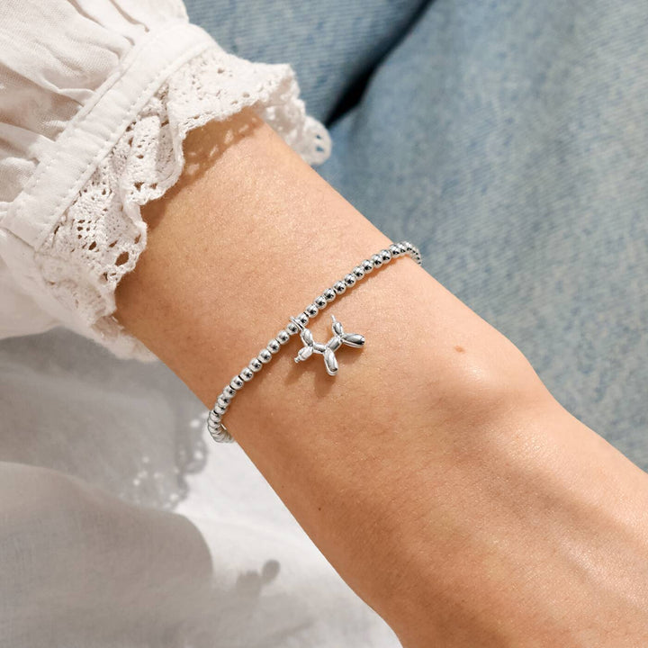 Joma Jewellery A Little Party Animal Silver Plated Bracelet
