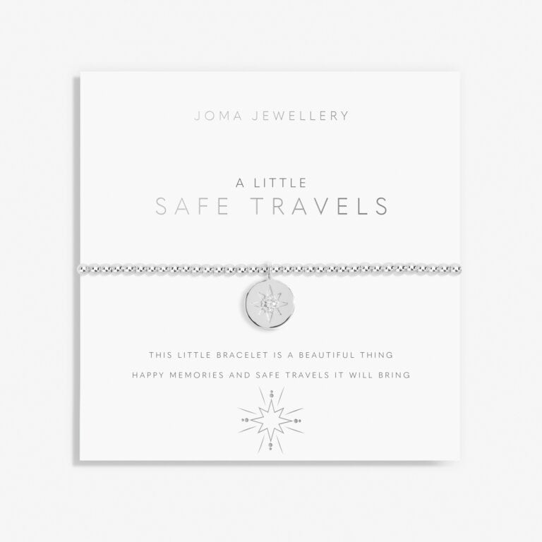 Joma Jewellery A Little Safe Travels Silver Bracelet