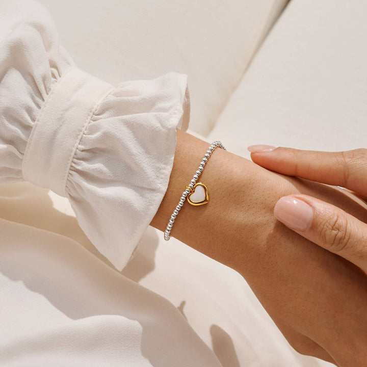 Joma Jewellery A Little With Love Always Silver & Gold Plated Bracelet