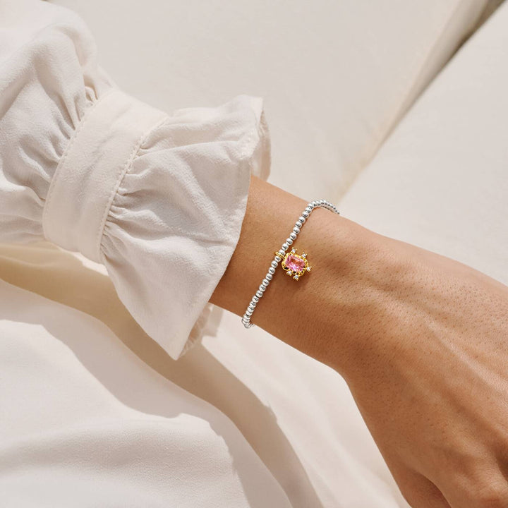 Joma Jewellery A Little You Make The Whole Place Shimmer Silver & Gold Plated Bracelet