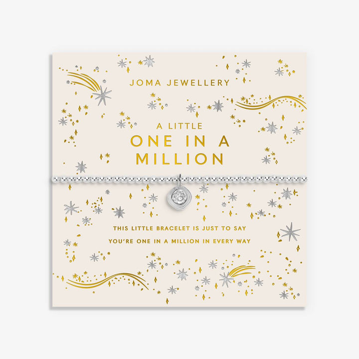 Joma Jewellery Christmas A Little One In A Million Silver Plated Bracelet