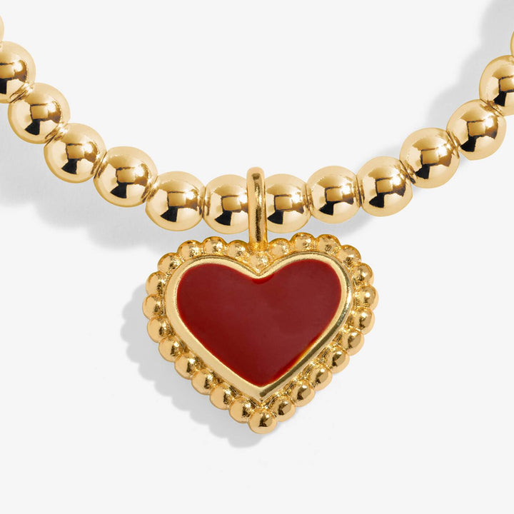 Joma Jewellery Autumn's Calling A Little Sending Hugs Gold Plated Bracelet