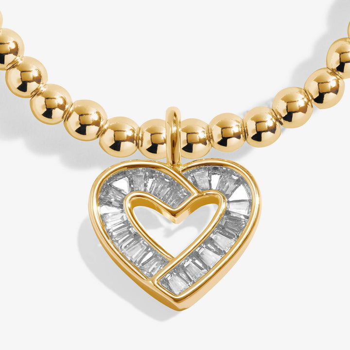 Joma Jewellery Christmas A Little Merry Christmas Gold Plated Bracelet