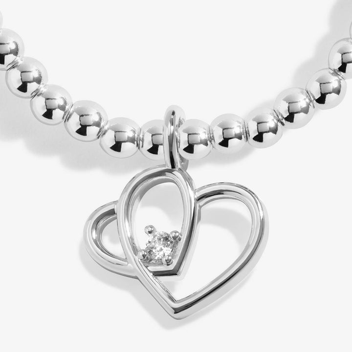 Joma Jewellery Christmas A Little Merry Christmas Wonderful Grandma Silver Plated Bracelet