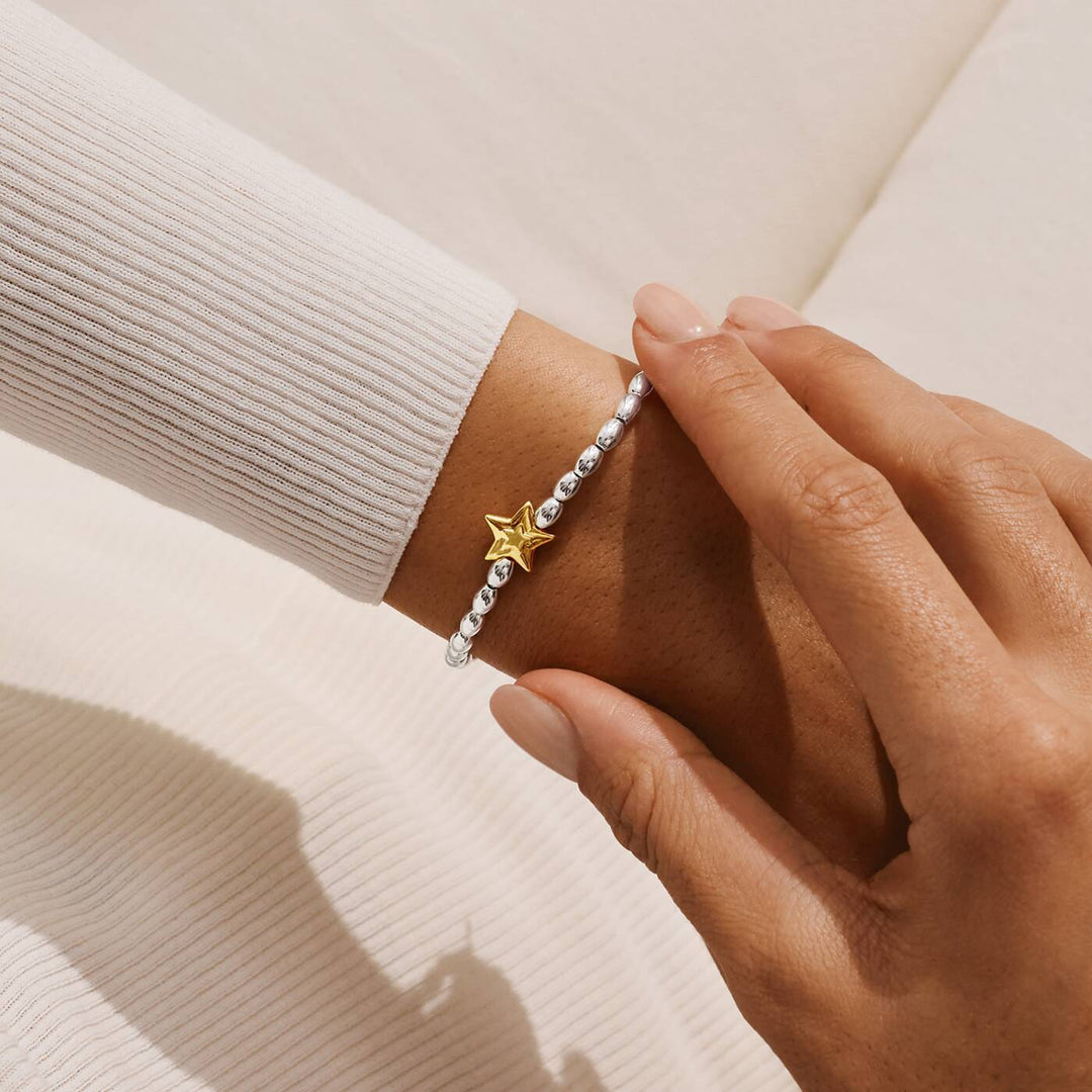 Joma Jewellery Christmas Wish One In A Million Silver & Gold Plated Bracelet