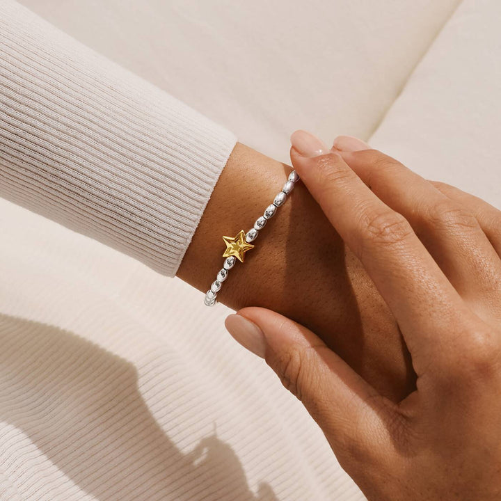 Joma Jewellery Christmas Wish One In A Million Silver & Gold Plated Bracelet