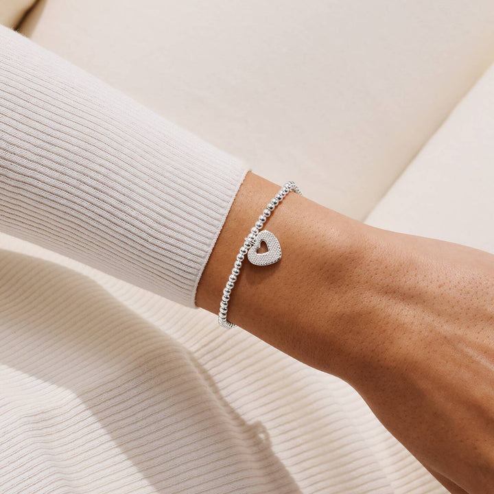 Joma Jewellery Christmas Cracker With Love Silver Plated Bracelet