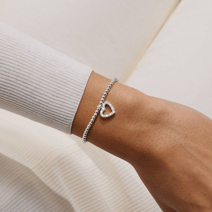 Joma Jewellery Confetti A Little Happy Birthday Granny Silver Plated Bracelet