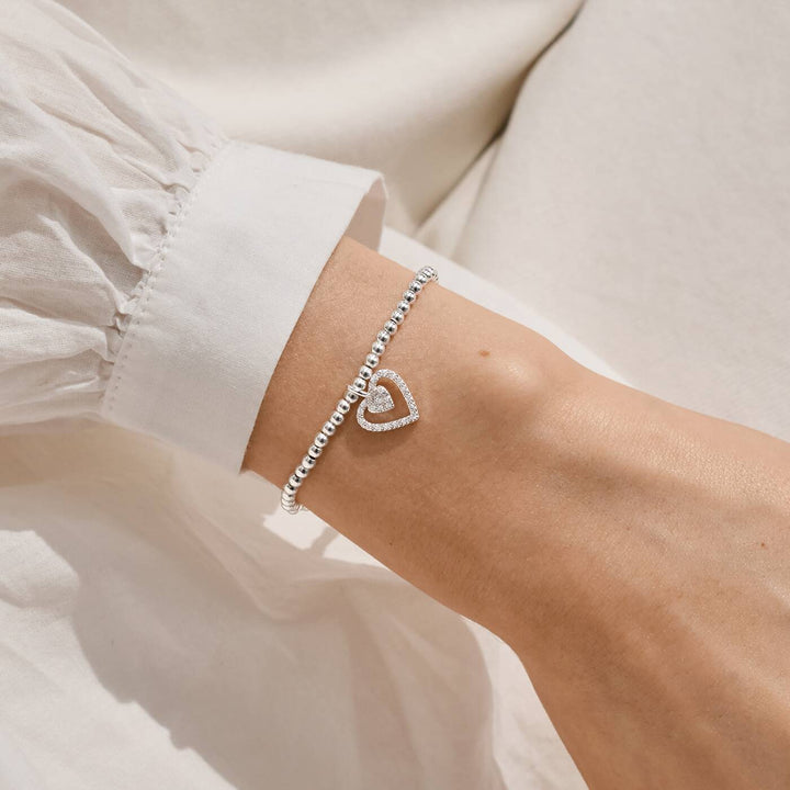 Joma Jewellery Confetti A Little Happy Birthday Mum Silver Plated Bracelet