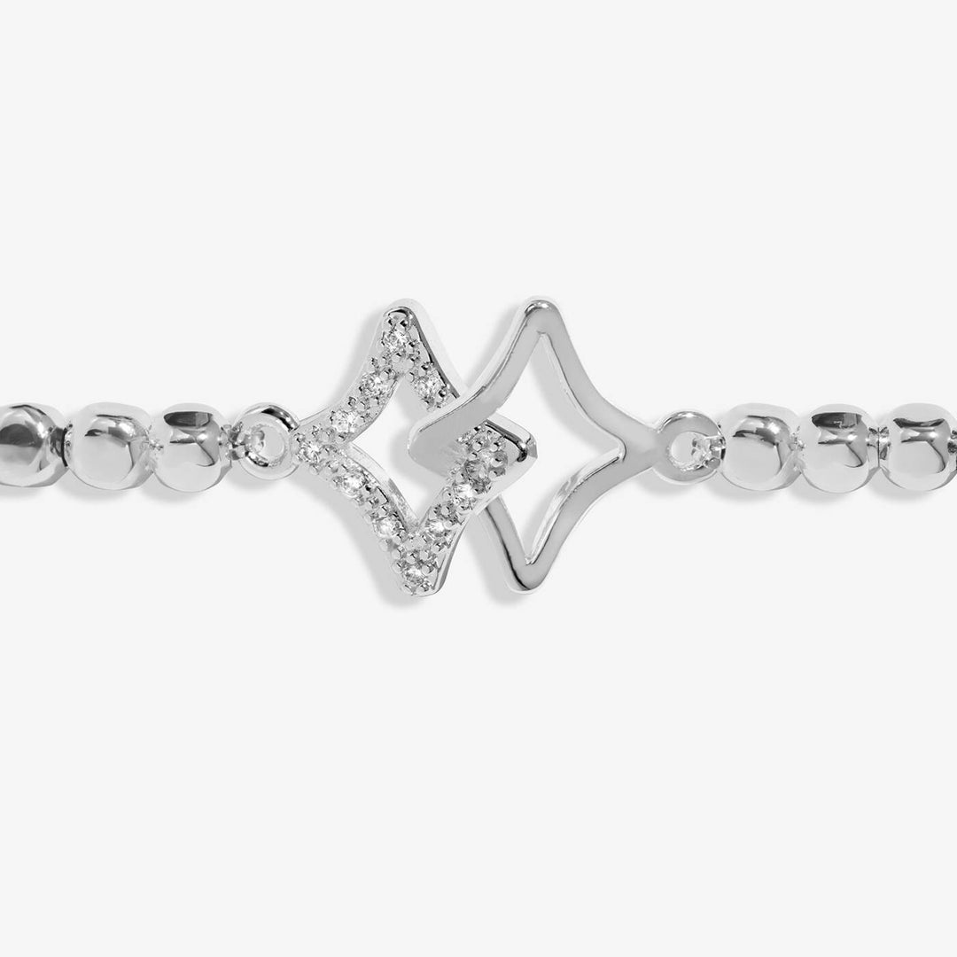 Joma Jewellery Forever Yours It's Your Season To Sparkle Silver Plated Bracelet