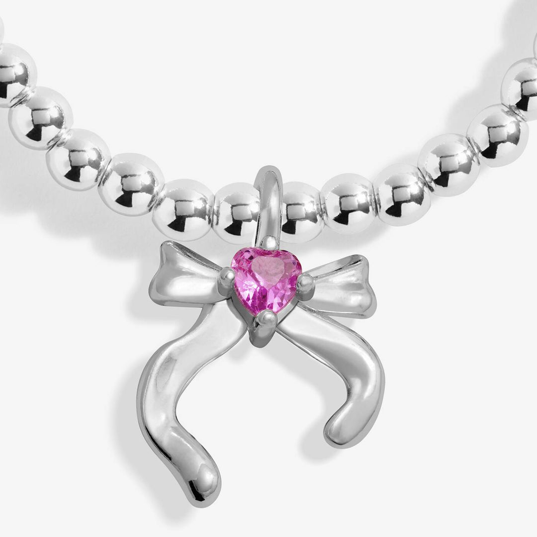 Joma Jewellery Kids' Christmas A Little Merry Christmas Daughter Silver Plated Bracelet