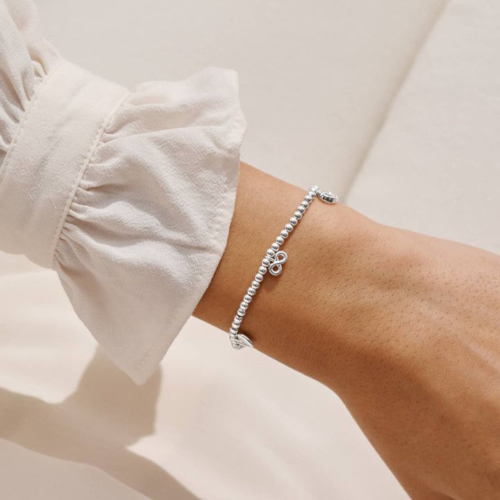 Joma Jewellery Life's A Charm Forever Family Silver Plated Bracelet
