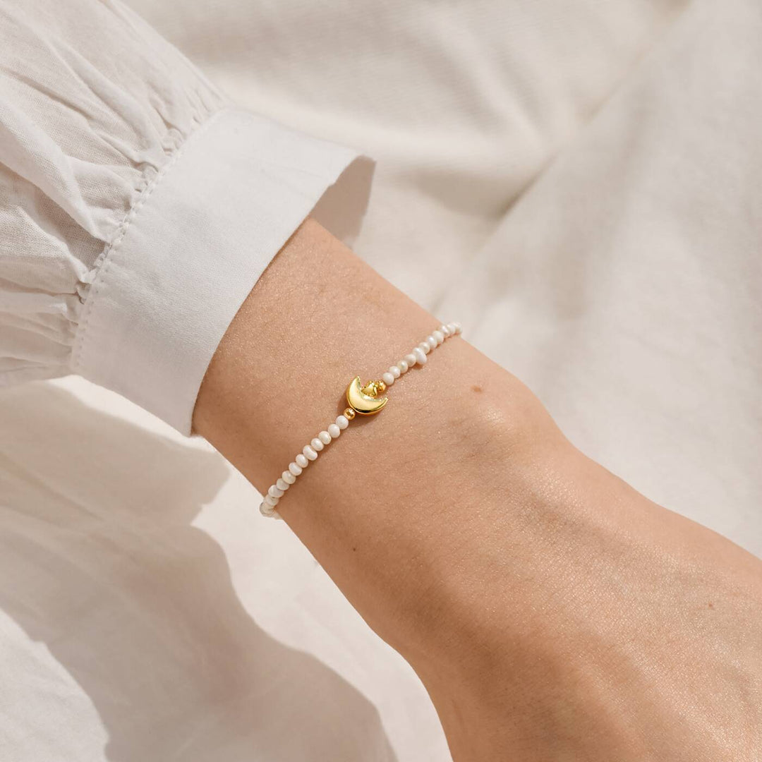 Joma Jewellery Precious Moments Love You To The Moon And Back Gold Plated Bracelet