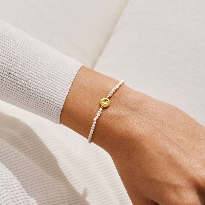 Joma Jewellery Precious Moments You Make The World A Little Brighter Gold Plated Bracelet
