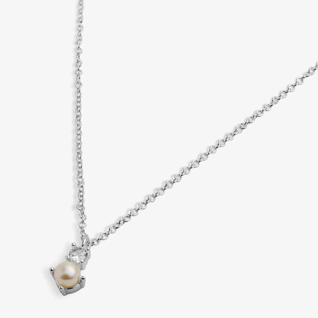 Joma Jewellery With Love Set Just For You Silver Plated Necklace & Earrings