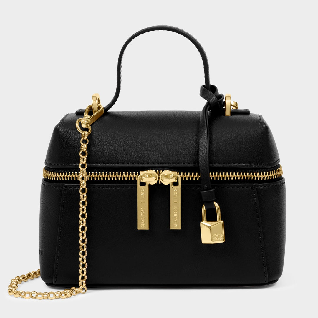 Katie Loxton Mia Mini Vanity Crossbody Bag Black