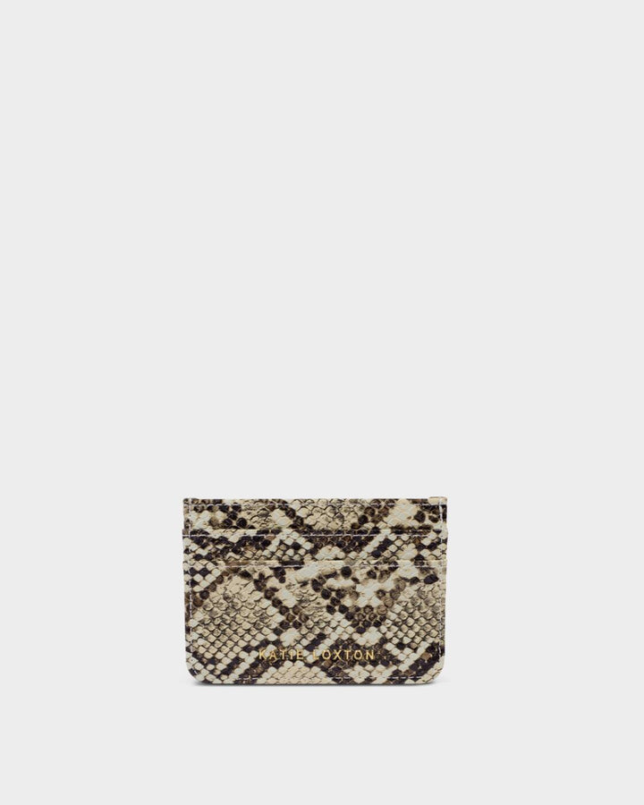 Katie Loxton Avery Cardholder Faux Snake