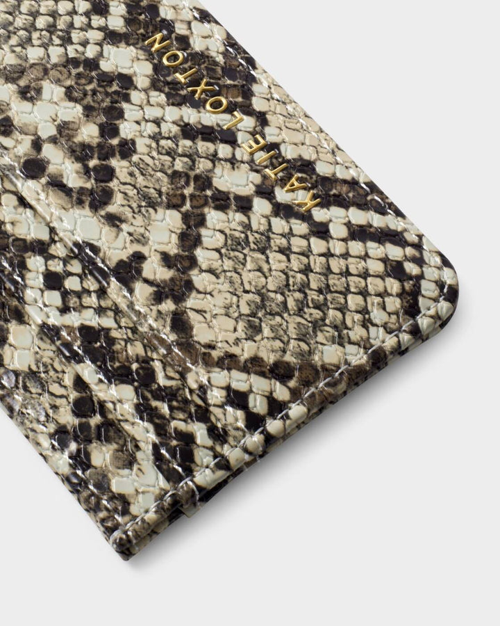 Katie Loxton Avery Cardholder Faux Snake