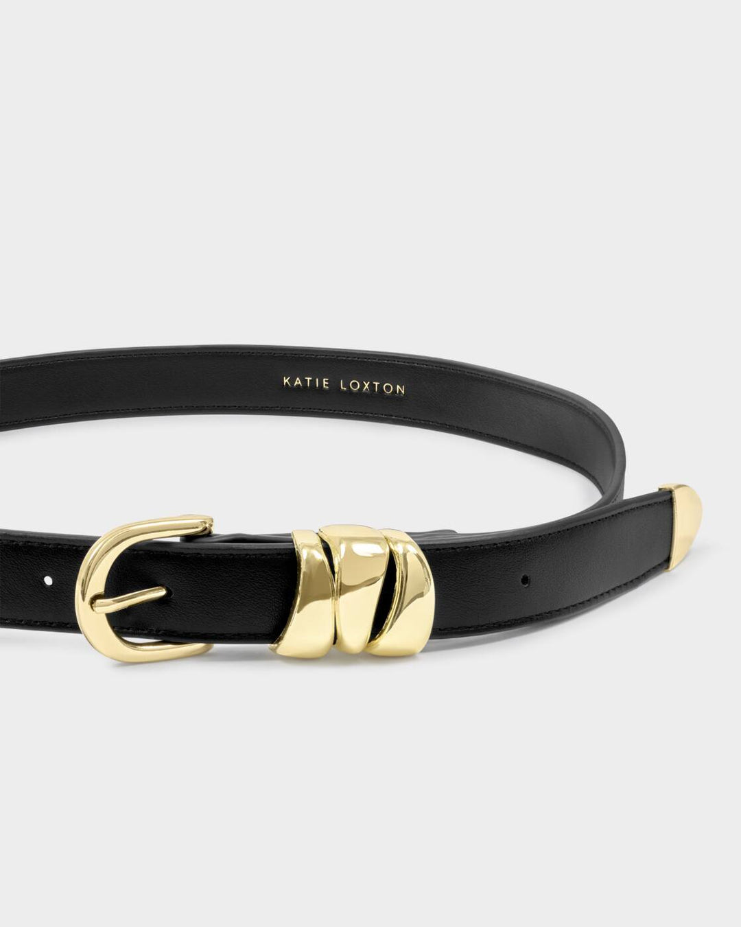 Katie Loxton Belt With Organic Loops Black S/M