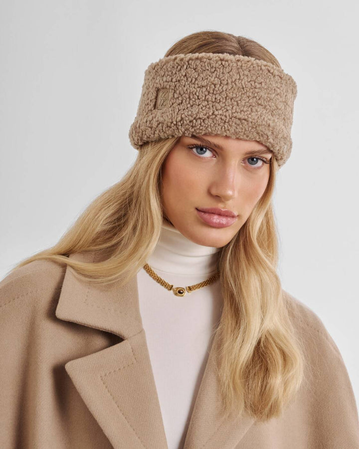 Katie Loxton Borg Headband Tan