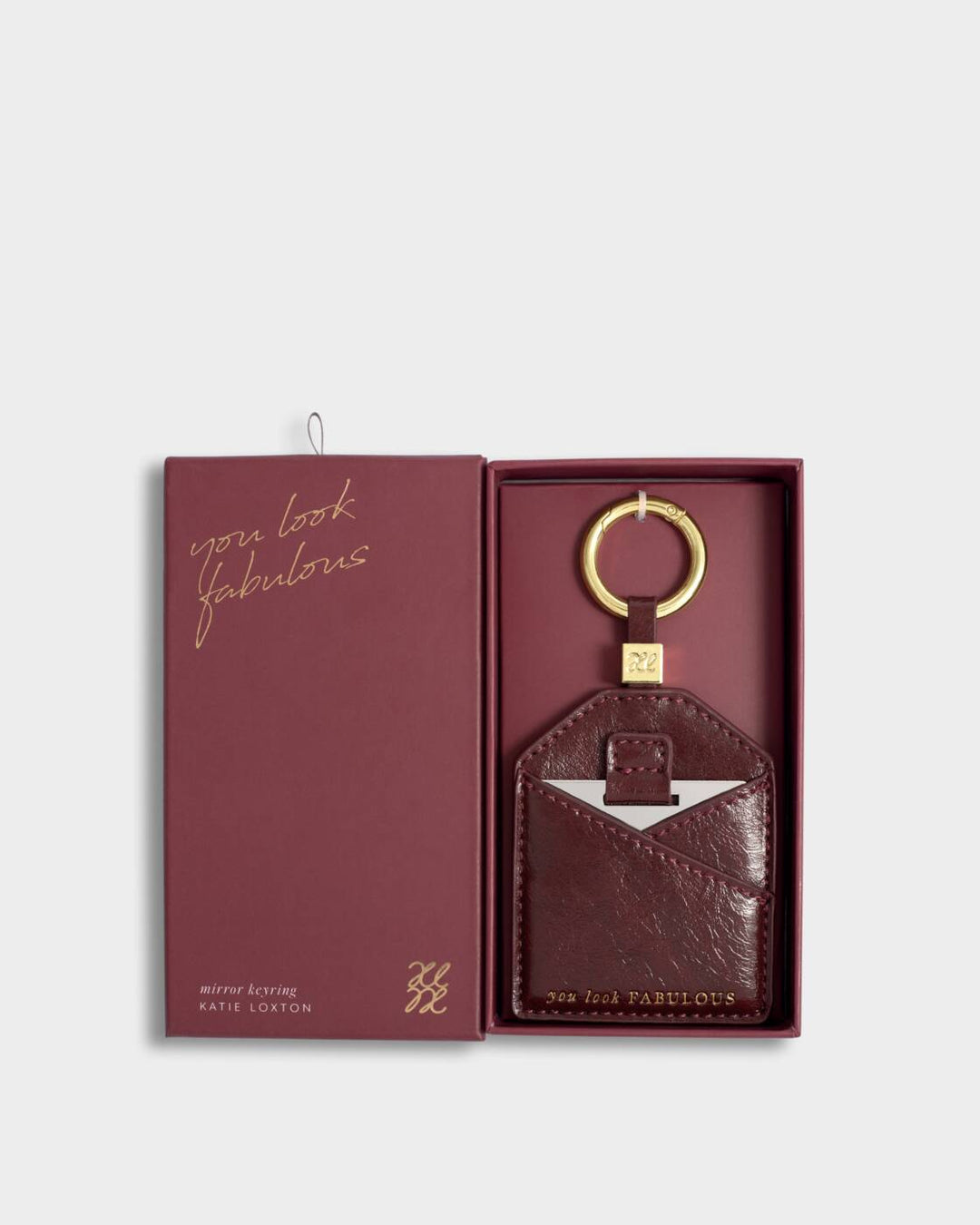 Katie Loxton Boxed Photo Keyring Cherry Soul Sister