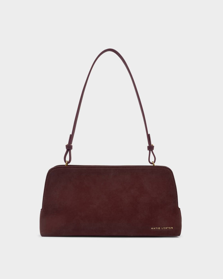Katie Loxton Estelle Multiway Bag Cherry Suedette