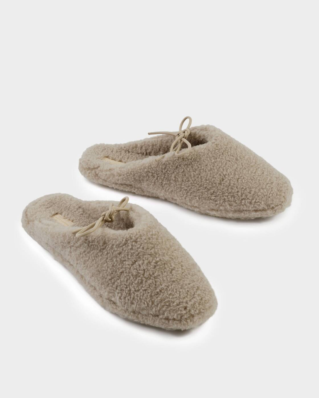 Katie Loxton Gift Boxed Borg Slippers Taupe Large