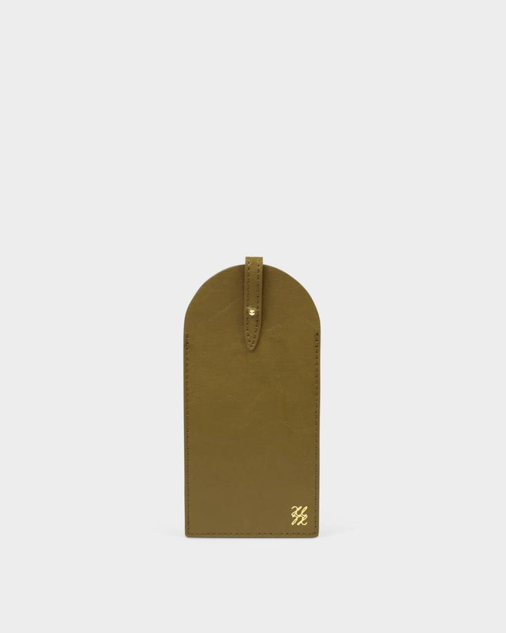 Katie Loxton Glasses Sleeve Olive Distressed