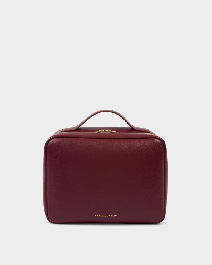 Katie Loxton Hanging Wash Bag Reset Refresh Radiate Renew Cherry