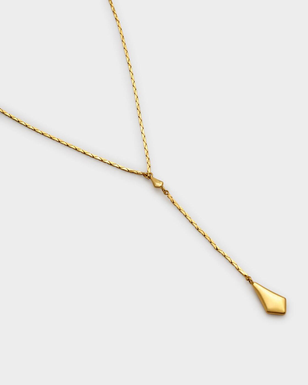Katie Loxton Harlequin Lariat Gold Coated