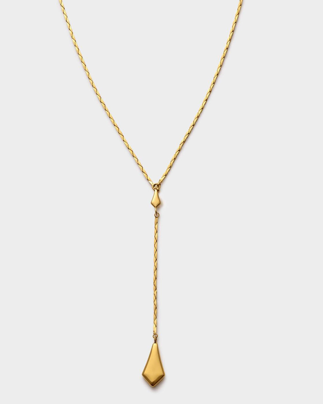 Katie Loxton Harlequin Lariat Gold Coated