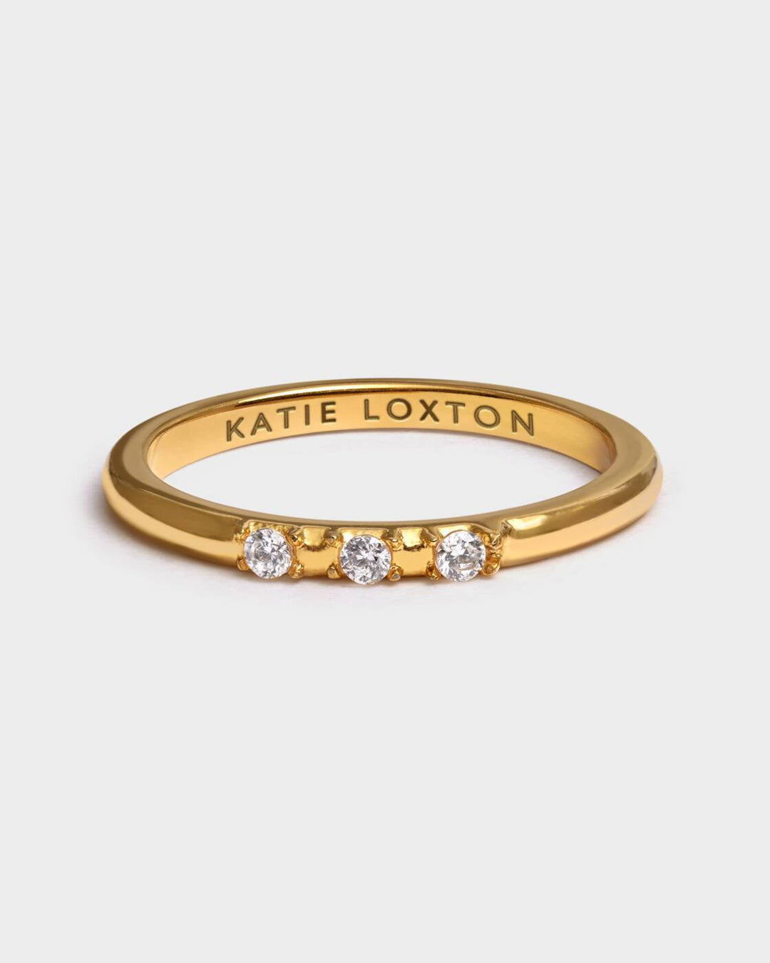 Katie Loxton Lumira Ring Gold Coated Extra Large