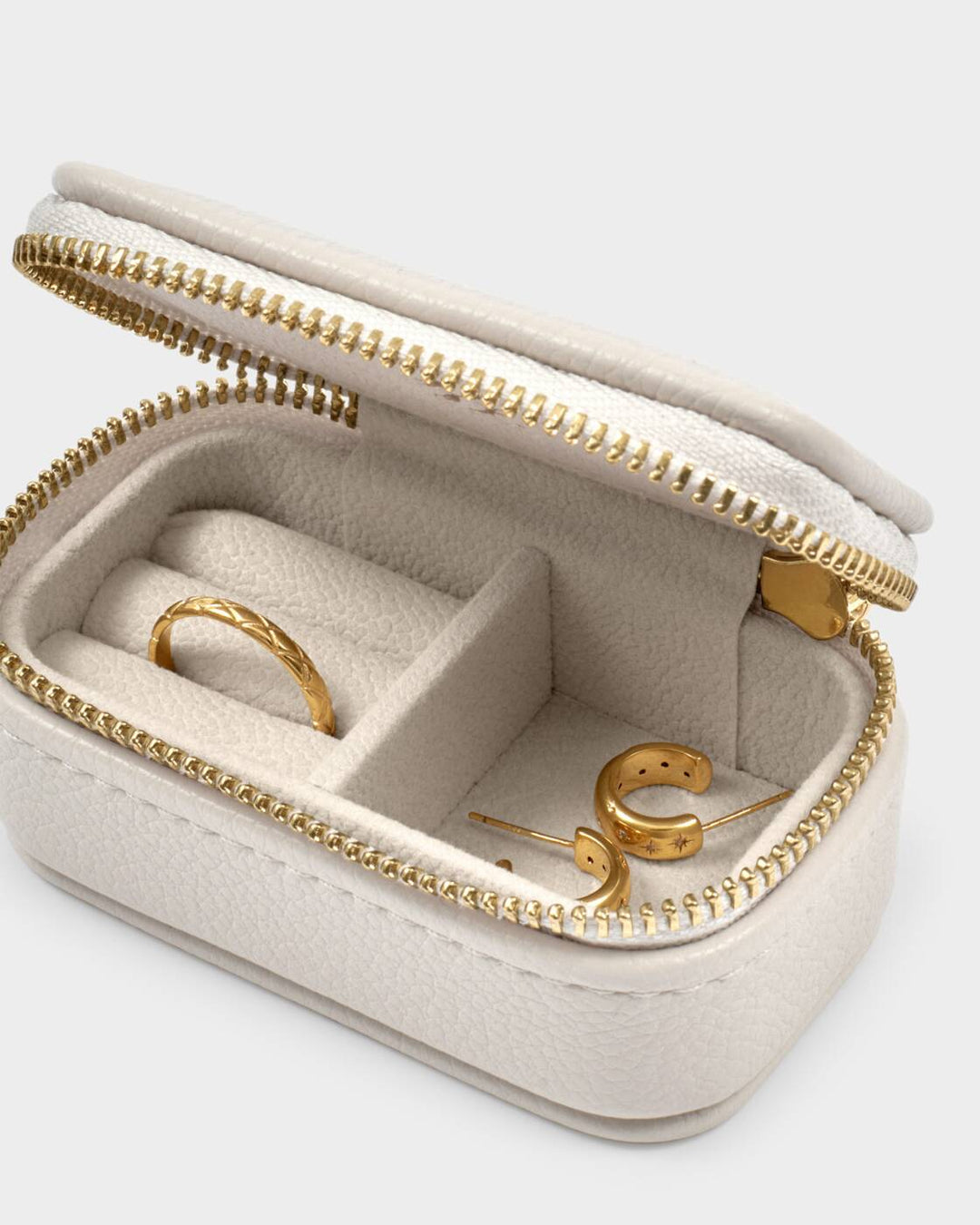 Katie Loxton Mini Jewellery Box Off White