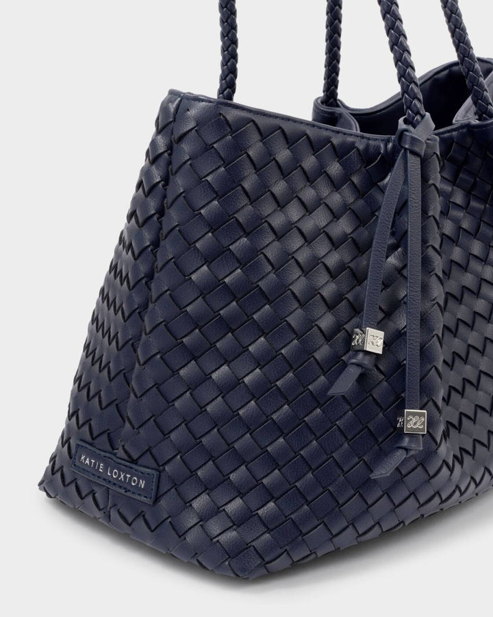 Katie Loxton Nova Small Shoulder Tote Navy