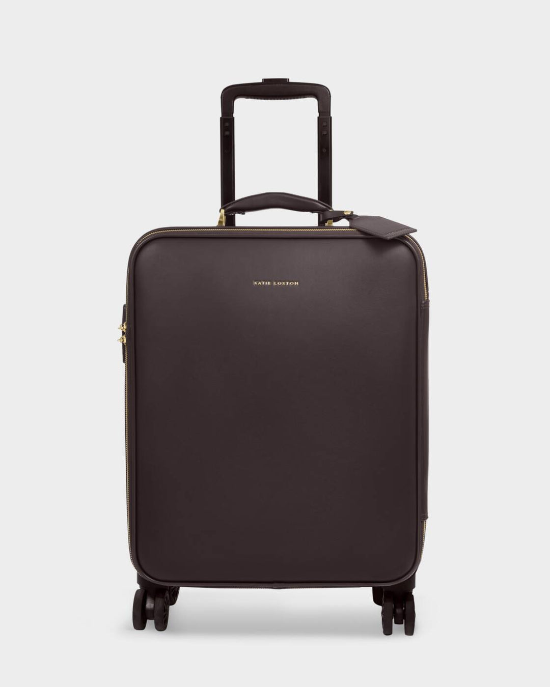 Katie Loxton Oxford Cabin Suitcase Bitter Chocolate