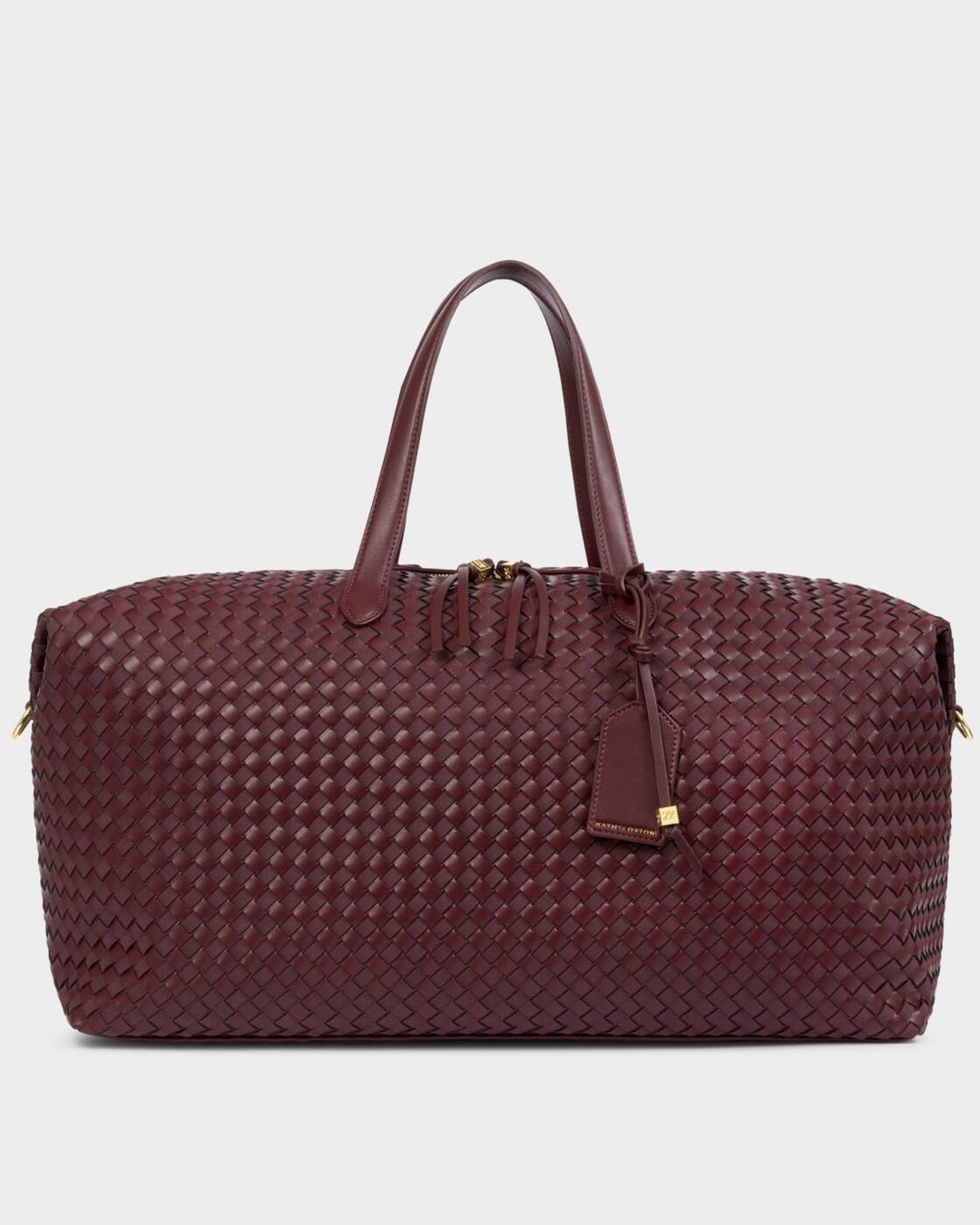 Katie Loxton Soho Hand Woven Weekend Bag Cherry Mixed