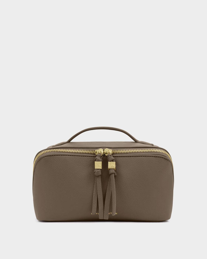 Katie Loxton Soho Large Make Up Wash Bag Mink