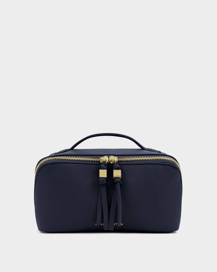 Katie Loxton Soho Large Make Up Wash Bag Navy