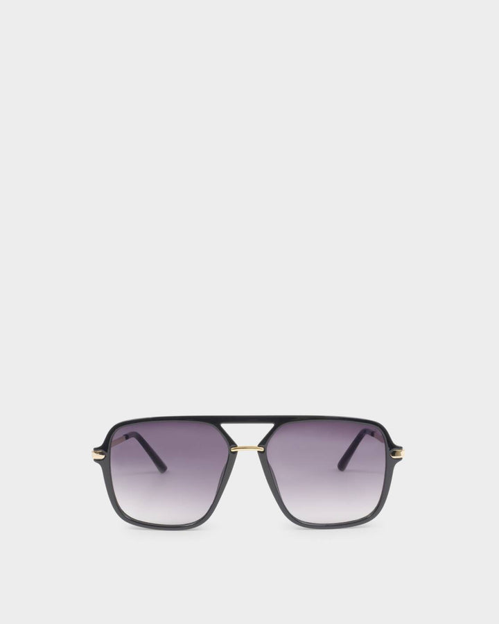 Katie Loxton St Moritz Aviator Sunglasses Black