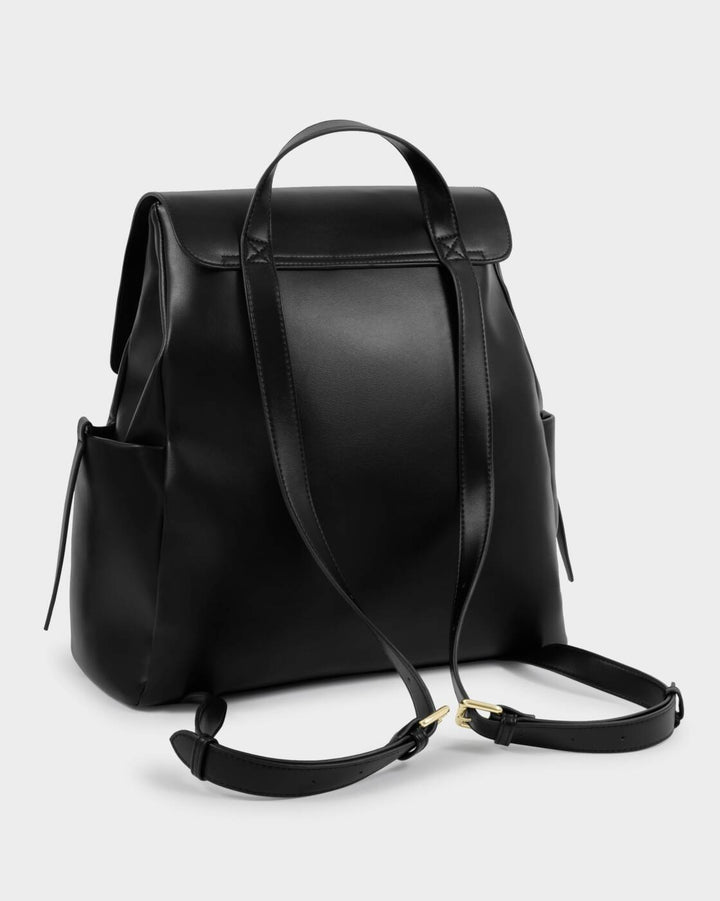 Katie Loxton Tara Twist Lock Backpack Black
