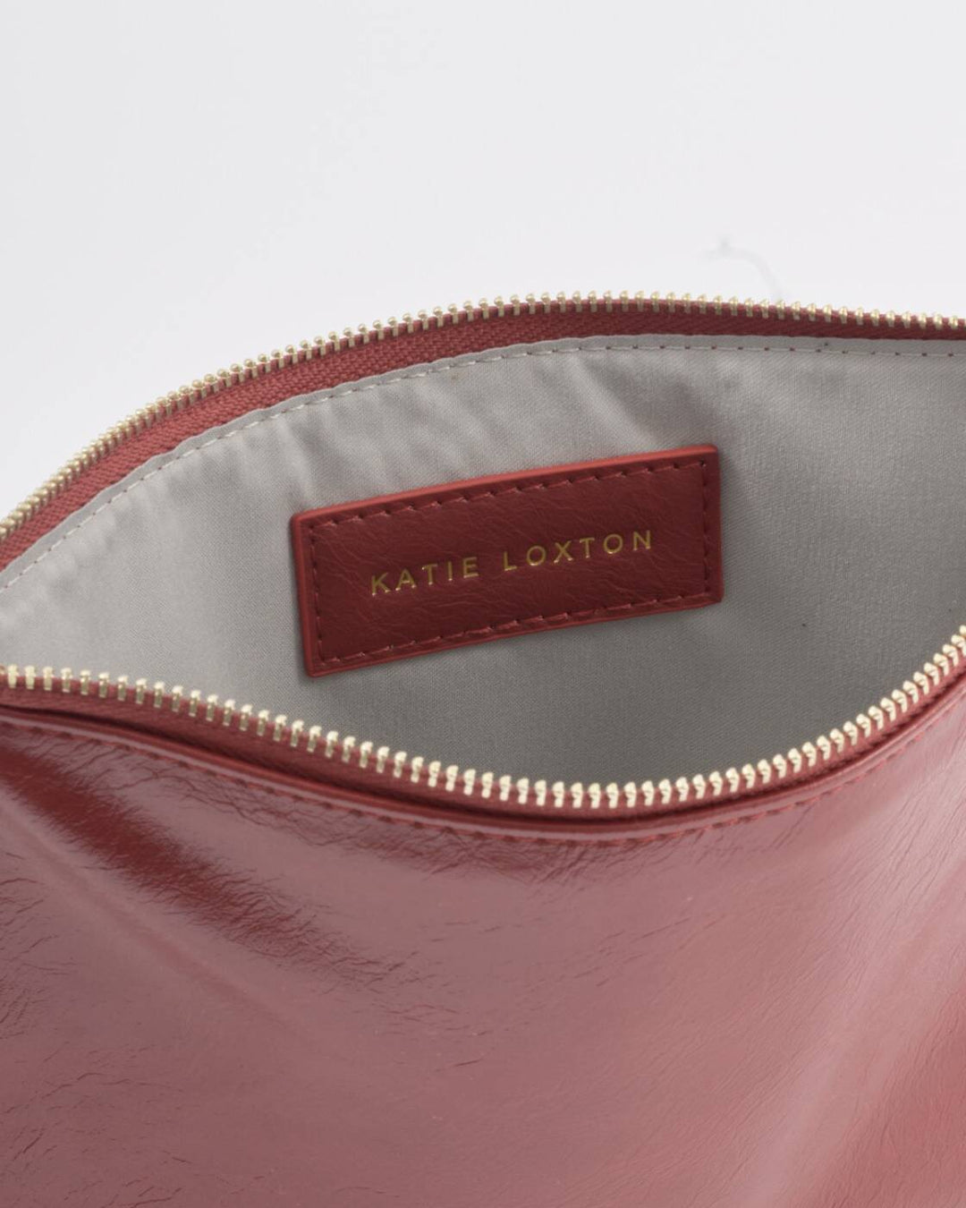 Katie Loxton Tassel Charm Pouch Cherry Crackle